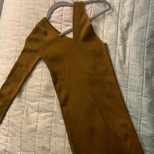 Zara | Asymmetrical Mini Knit Dress